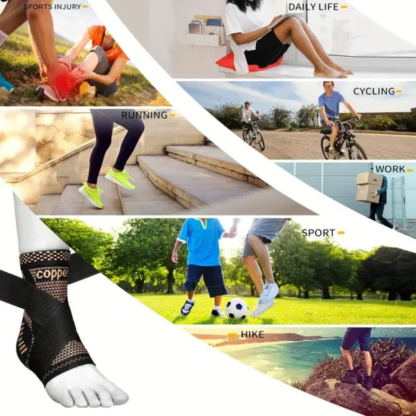 Ankle brace sleeve