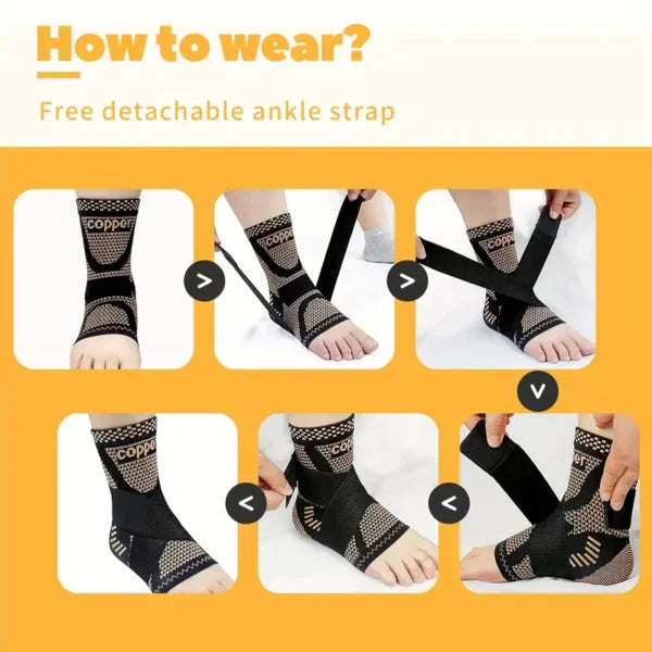 Ankle brace sleeve